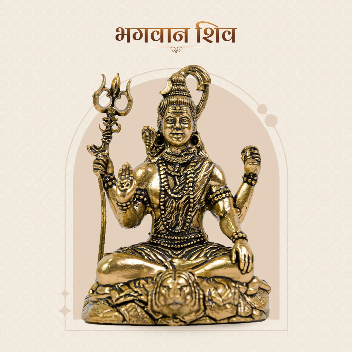 Brass Superfine Mahadev ji